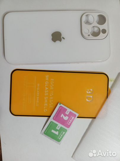 Чехол и стекло на айфон 14 про макс