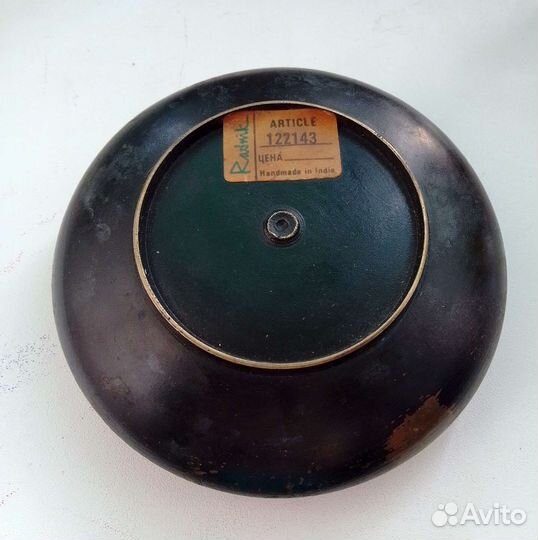 Пепельница медная СССР