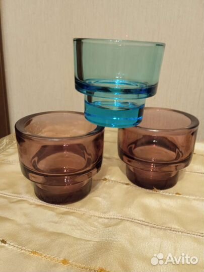 Подсвечники 3 шт IKEA