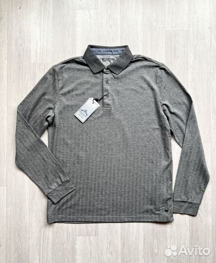 Новое Поло с длинным рукавом Pierre Cardin