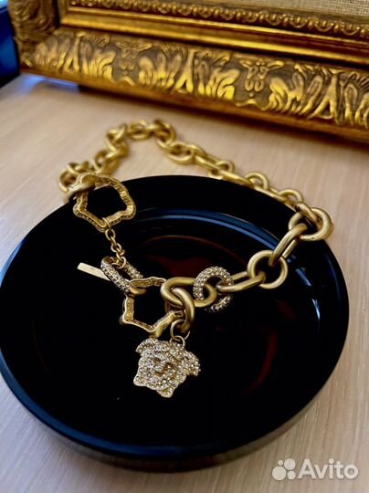 Колье цепь Versace