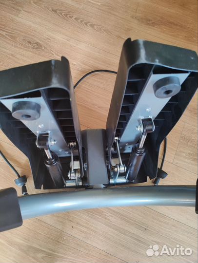 Поворотный мини-степпер с эспандерами Torneo