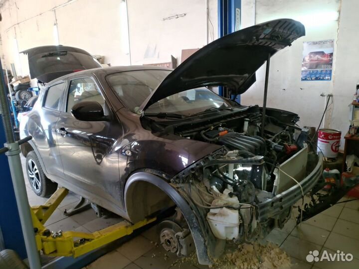 Ниссан Juke замена CVT(вариатора) на АКПП