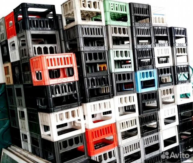 Пластмассовые ящики для бутылок