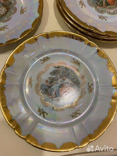 Фарфоровые тарелки Мадонна Оскар