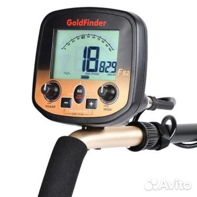 Металлоискатель Gold Finder FS2 две катушки +MD700