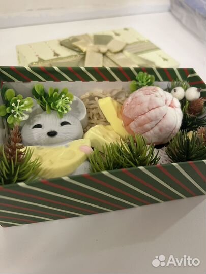 Мыло ручной работы подарок новый год