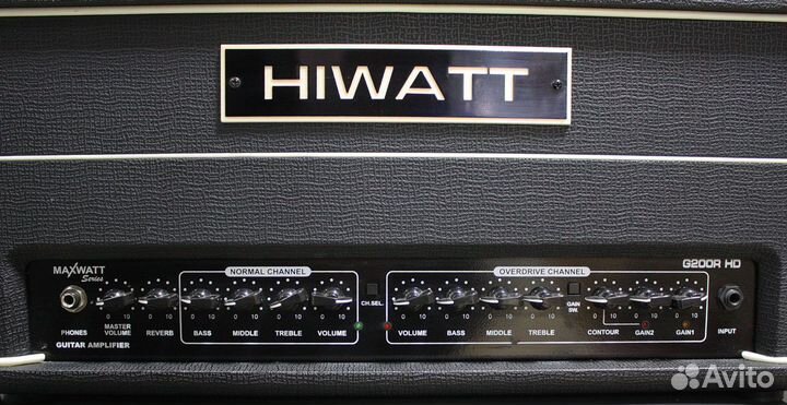 Гитарный усилитель Hiwatt maxwatt G200R HD