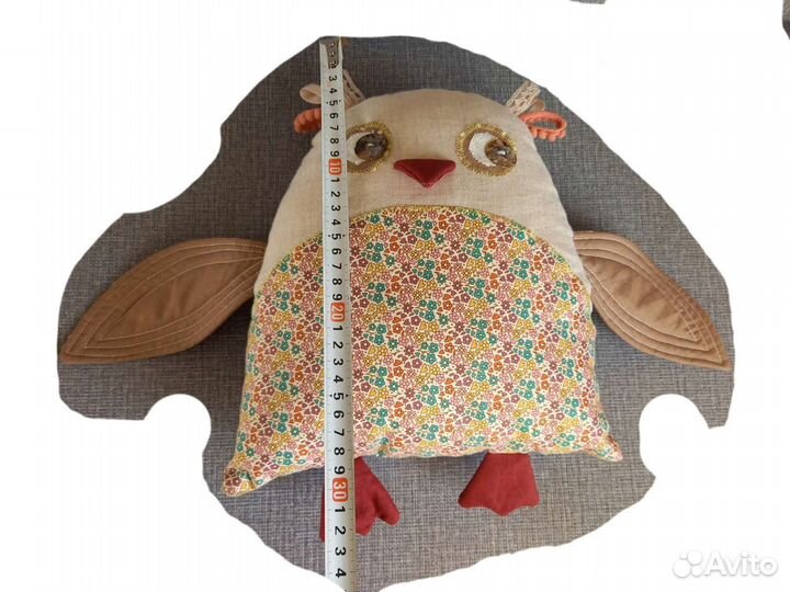 Совушка подушка ручной работы