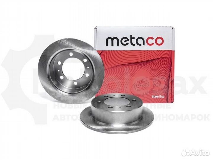 Диск тормозной задний Metaco 3060-147