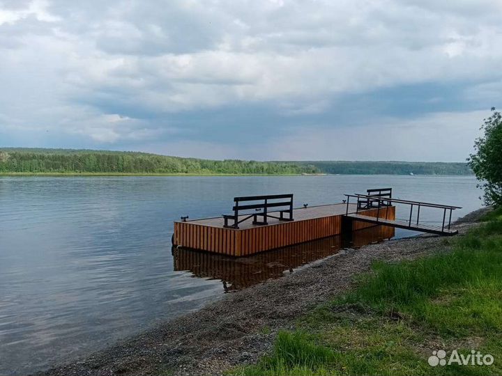 Понтон, причал, пристань