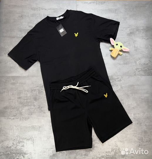 Летний комлект футболка + шорты lyle&scott