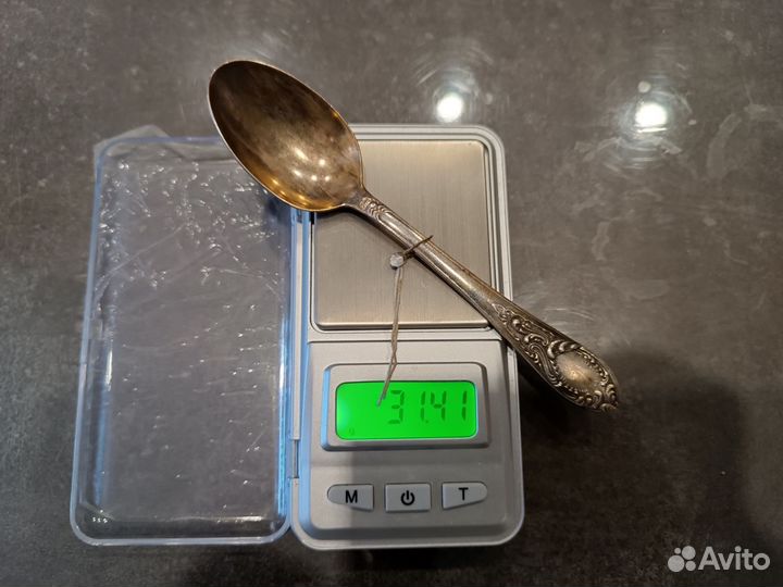 Ложка чайная серебро 875