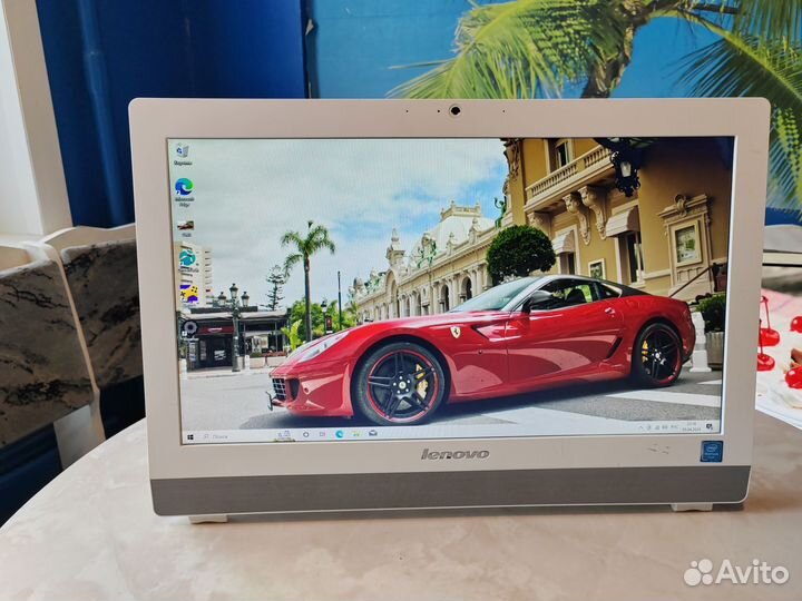 Моноблок lenovo Intel j3710 4ядра/RAM4/SSD240/20