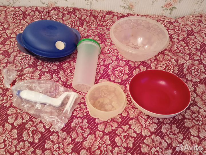 Tupperware скалка, ёмкости и др. Б/у