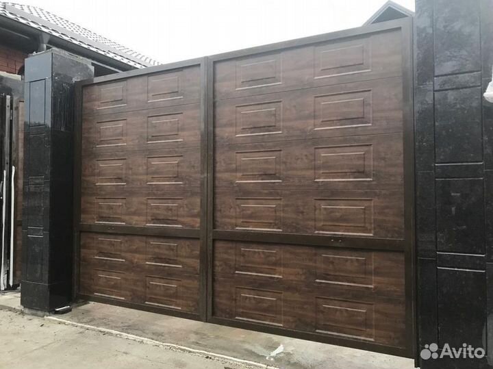 Распашные ворота Prestige Alutech 4000х3000