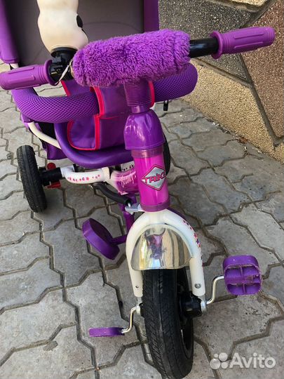 Детский трехколесный велосипед бу