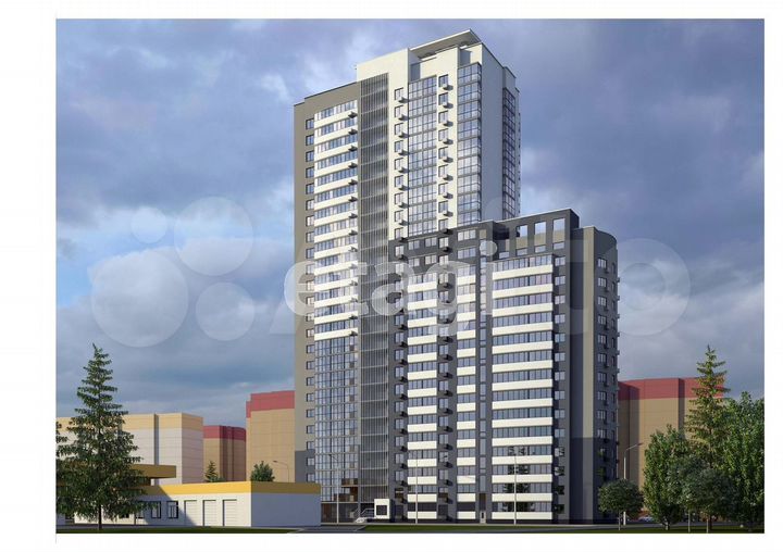 Квартира-студия, 25,1 м², 18/25 эт.