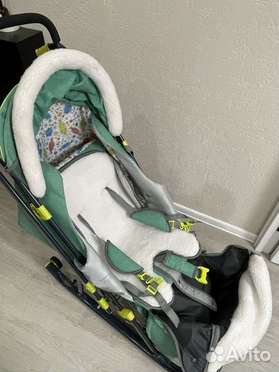 Санки коляска ника