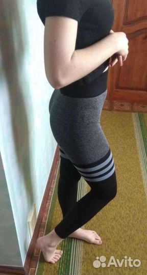 Леггинсы спортивные женские лосины фитнес йога