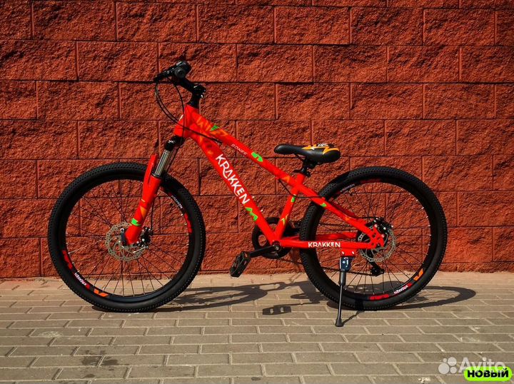 Новый подростковый велосипед Krakken