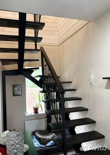 Металлокаркас для лестницы 