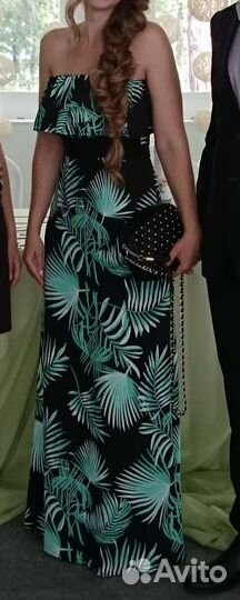 Платье в пол р.46