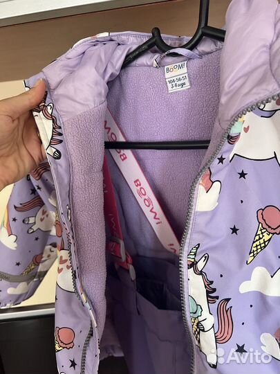 Костюм демисезонный для девочки 104