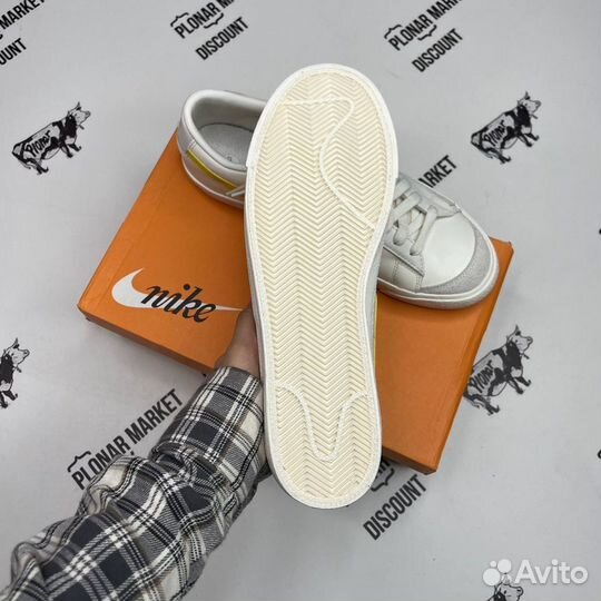 Оригинал 43 eu Nike blazer low 77 vntg