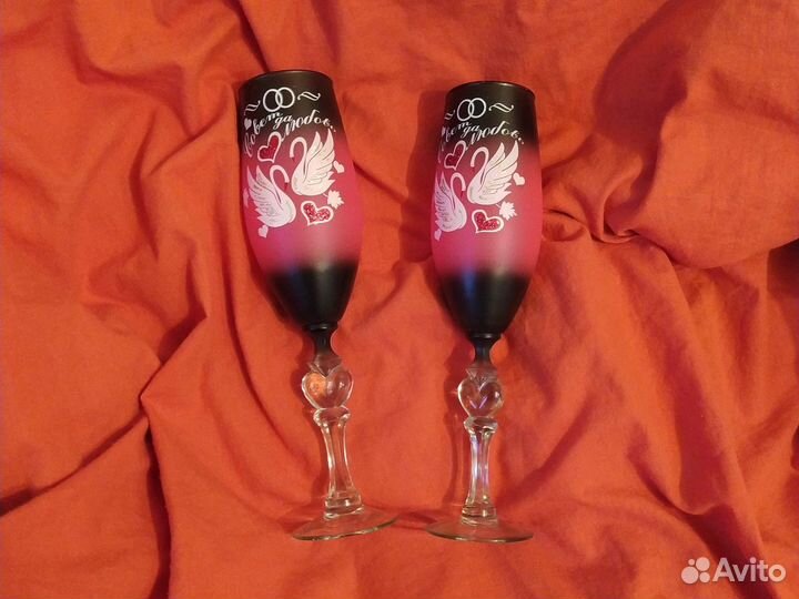 Свадебные фужеры