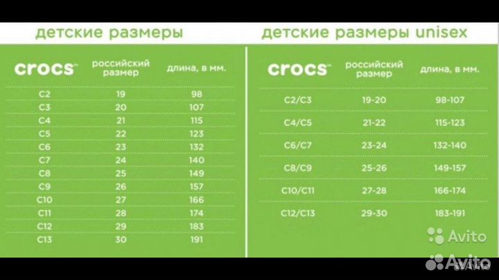 Crocs сабо для девочки