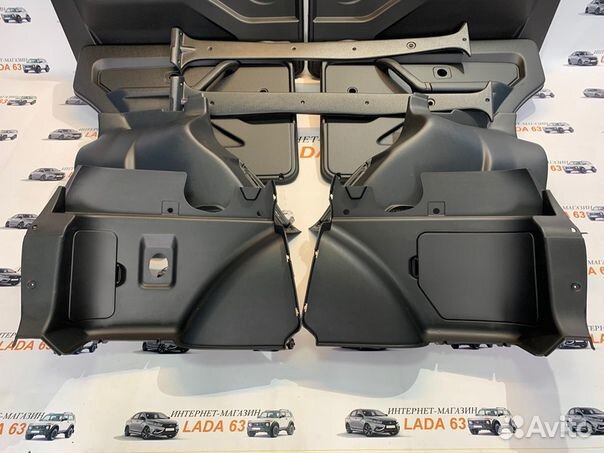 Обивка салона Н/О для 5-дверной Лада 4Х4, Урбан