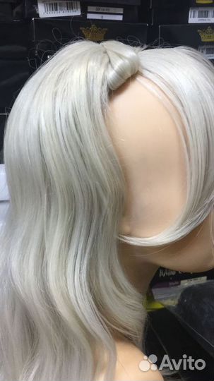 Накладной шиньон с челкой