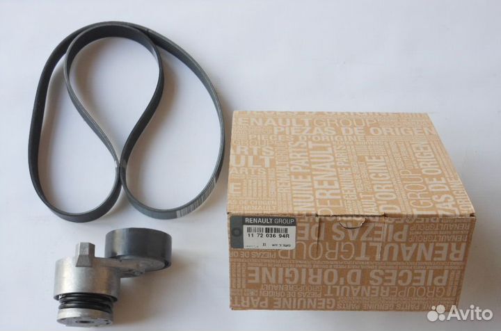 Комп. ремня генератора (рем+ролик 1шт) 117203694R