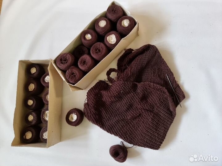 Штопка полушерстяная 30 шт СССР