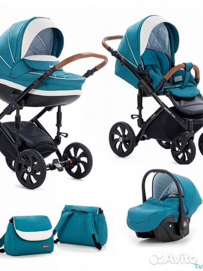 Коляска tutis 3 в 1 zippi mimi style