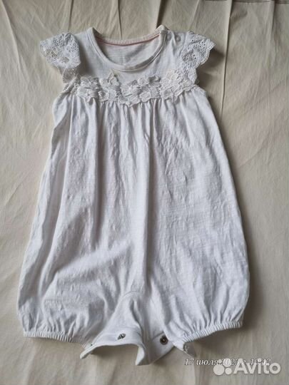 Нарядные вещи на девочку 0-3мес