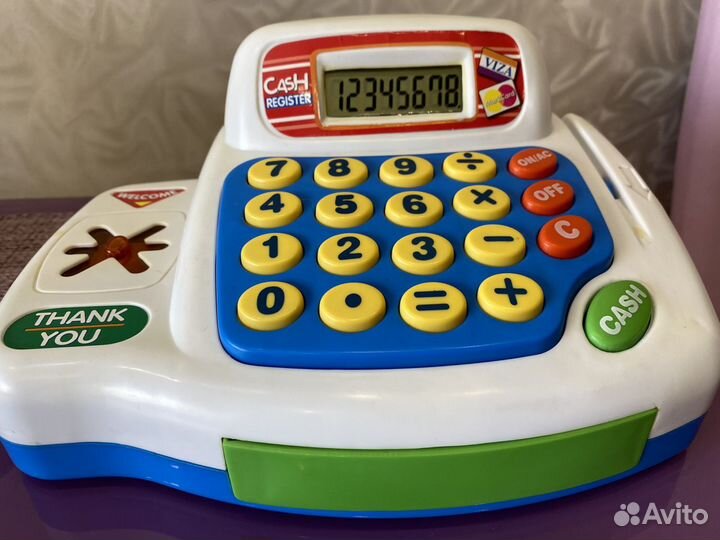 Детская касса игрушка