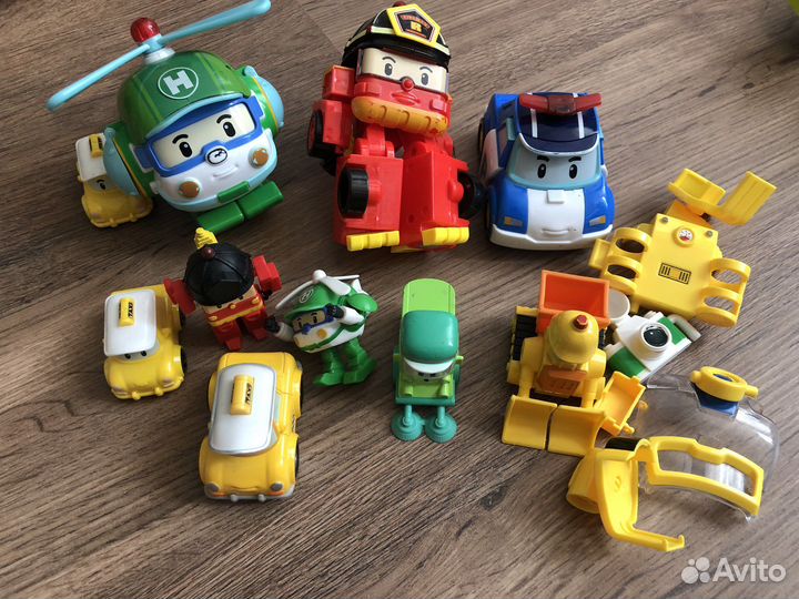 Игрушки робокар поли