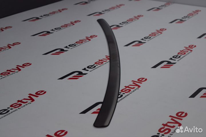 Накладка заднего бампера Lexus NX200 Хром Качество