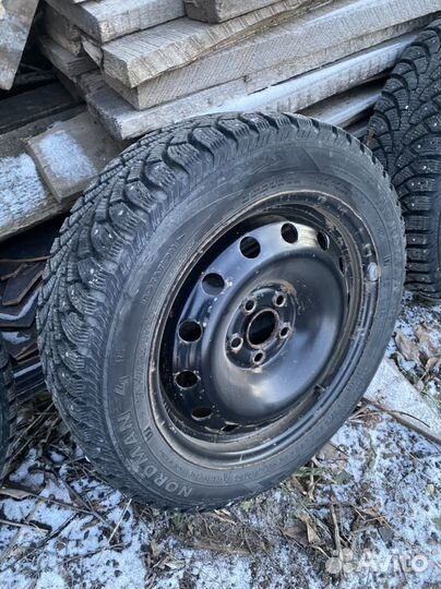 Nokian nordman 4 185/60 r15 с дисками