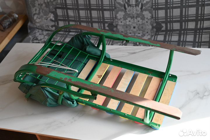 Детские зимние санки