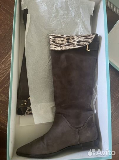 Сапоги натуральная замша оригинал