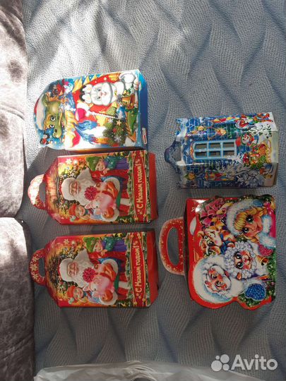 Коробки для новогодних подарков