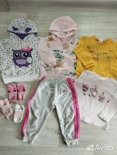 Вещи пакетом для девочки 86 92 размер цена за всё