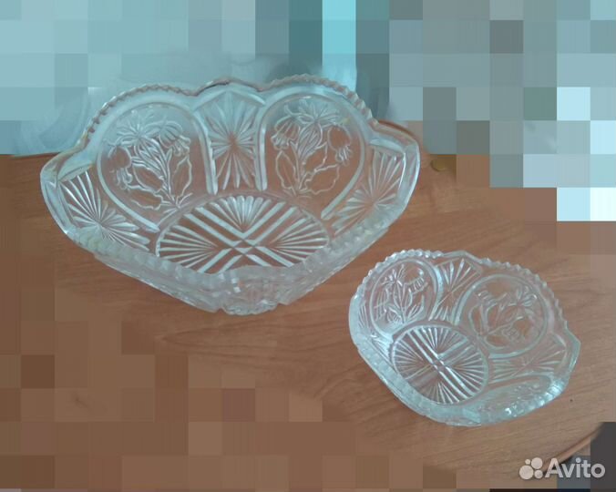 Вазы хрустальные