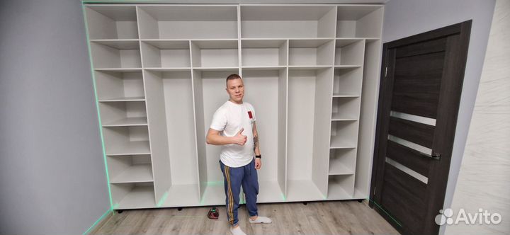 Мебель на заказ шкаф кухни гардеробная от 7 дней