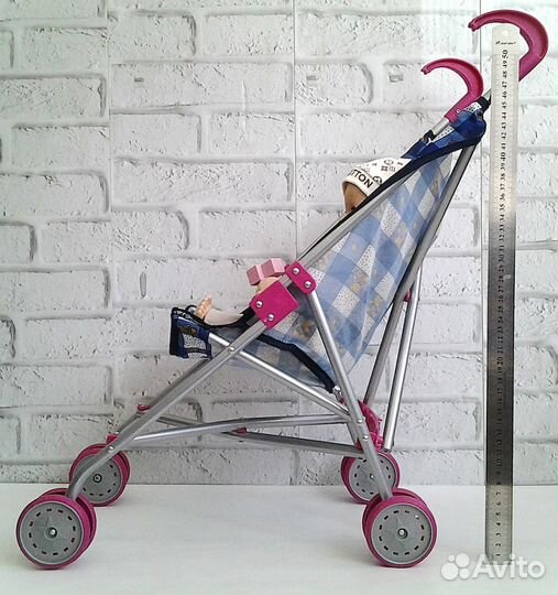 Кукла пупс 38 см с коляской