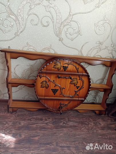 Полка навесная Бар