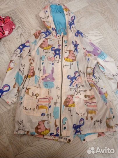 Детские вещи на девочку пакетом 74 110